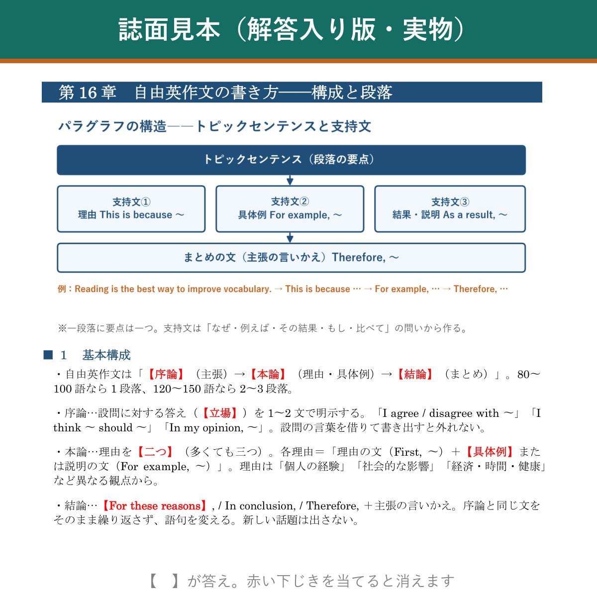 誌面見本(解答入り版)
