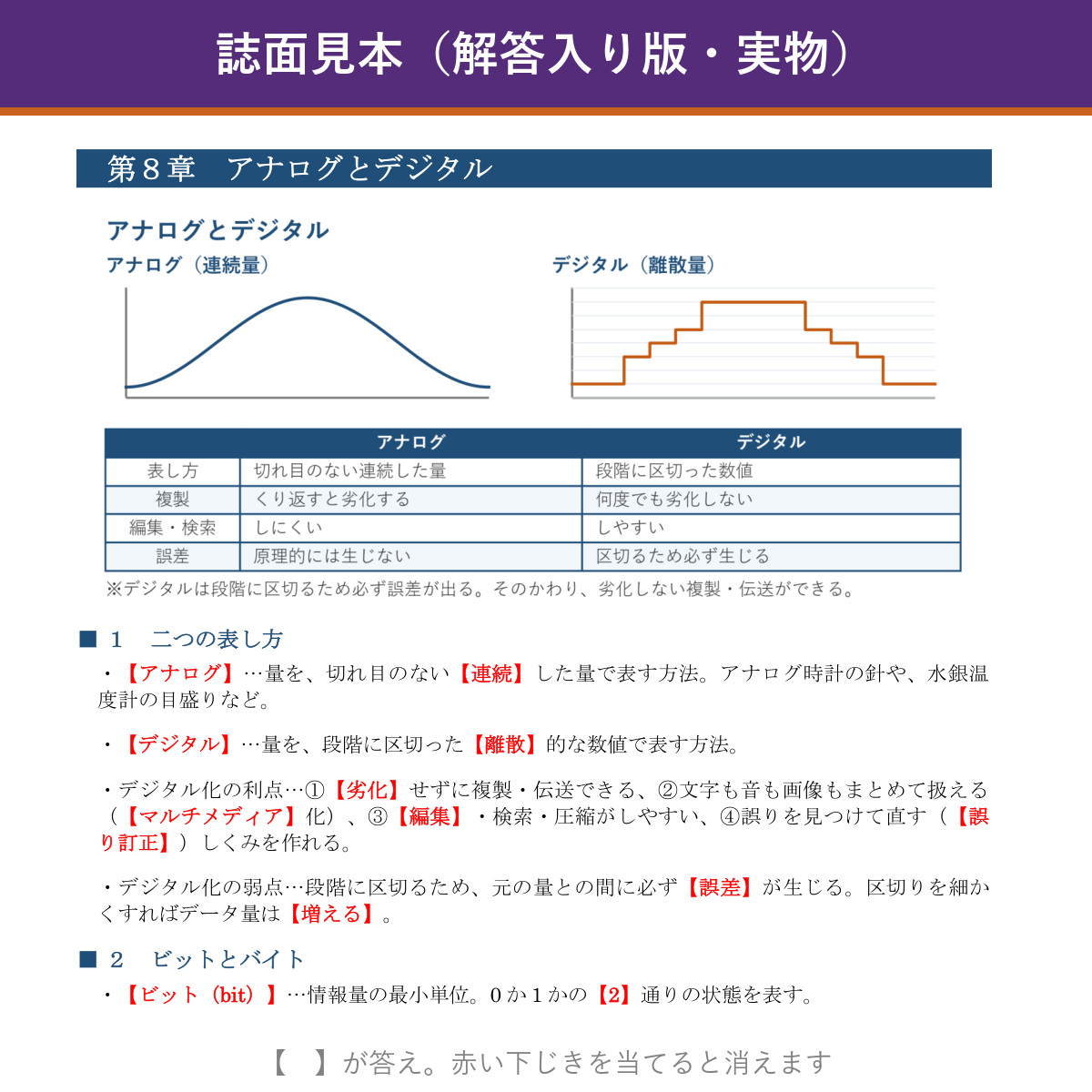 誌面見本(解答入り版)