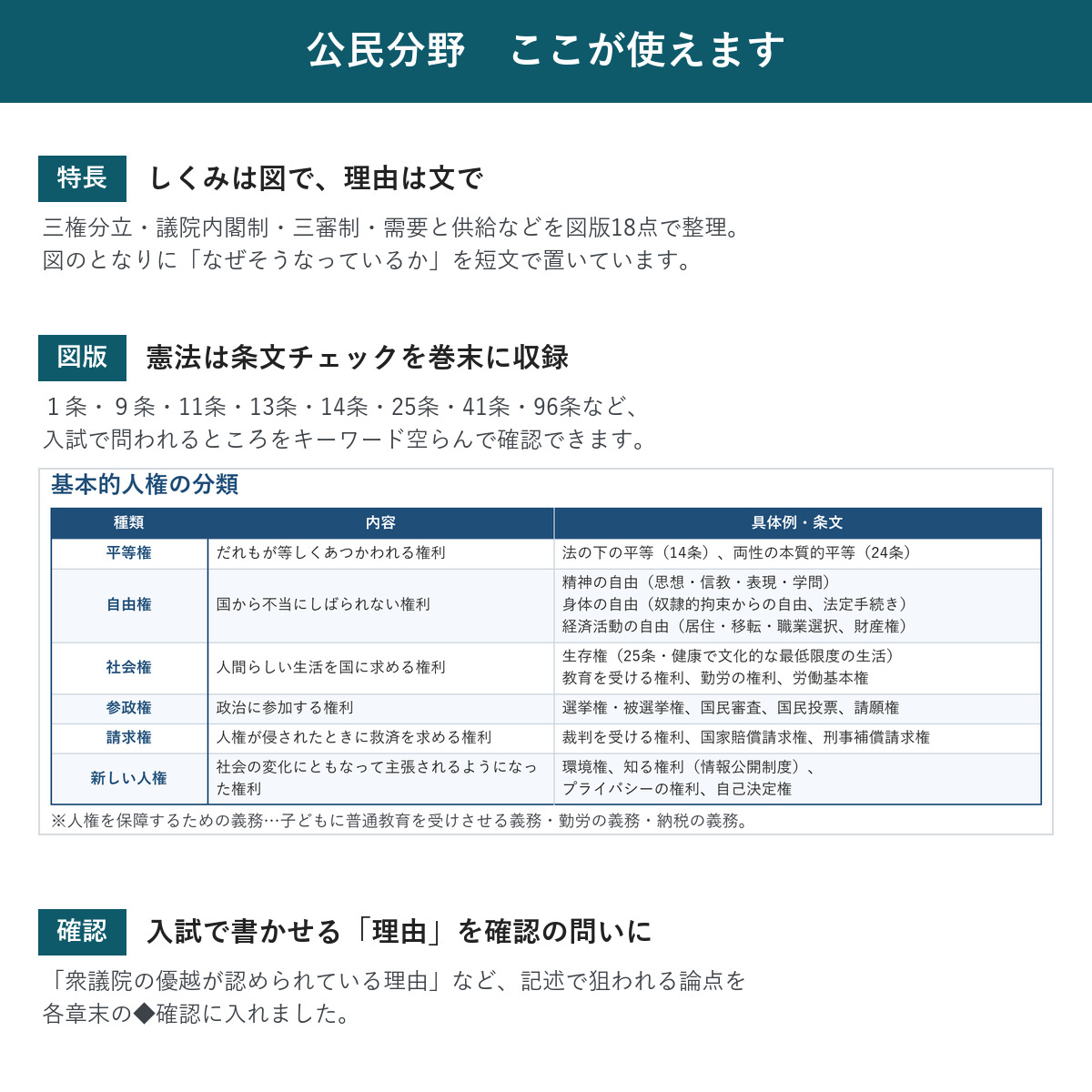 特長
