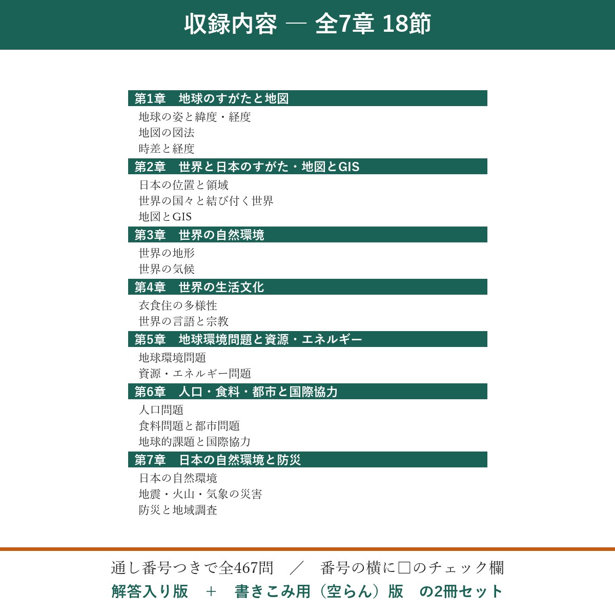 収録内容(全7章18節)