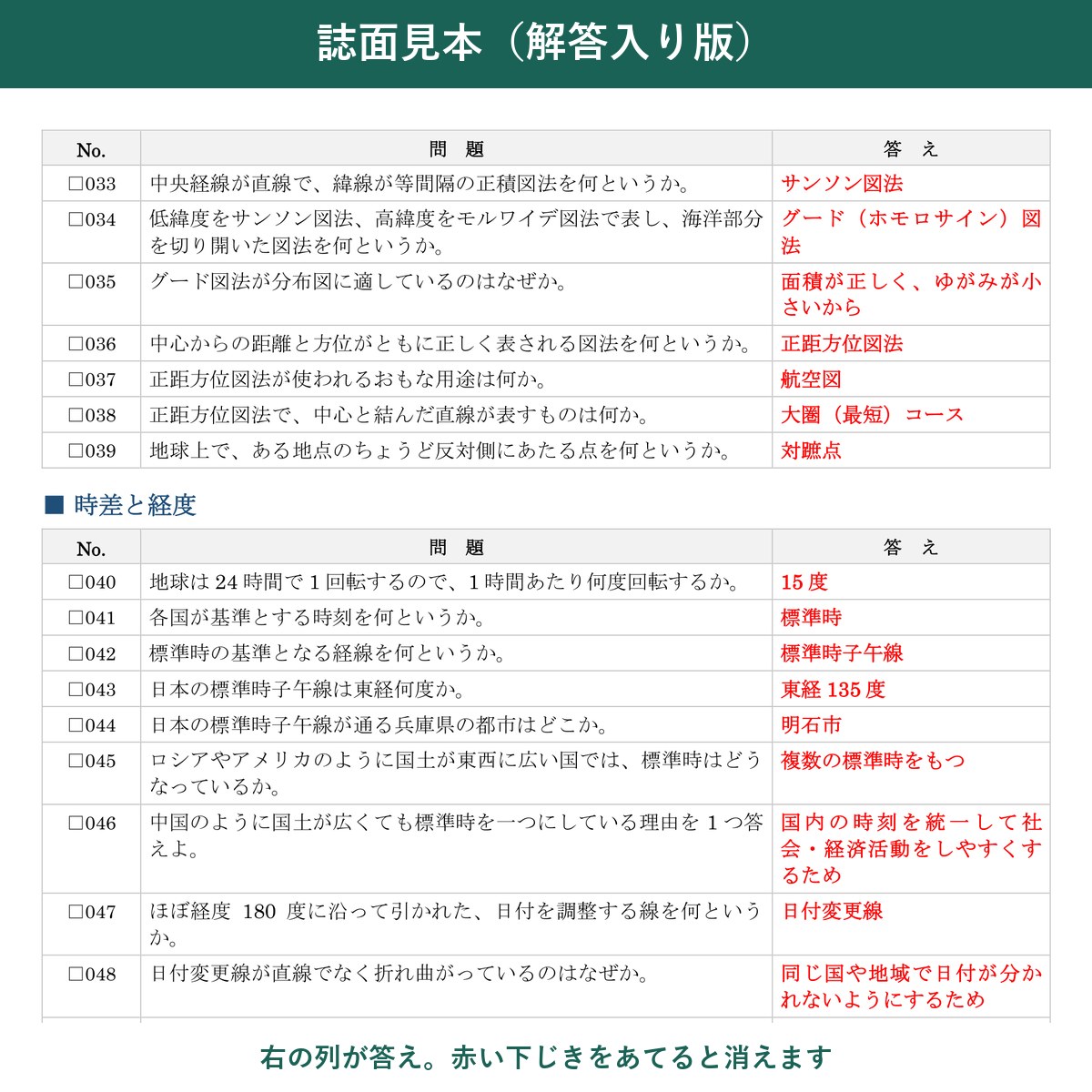 誌面見本(解答入り版)
