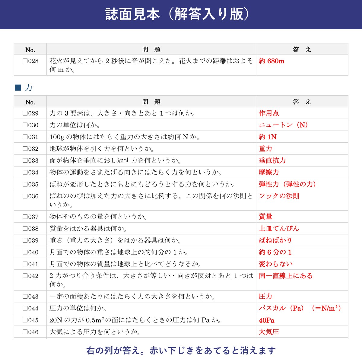 誌面見本(解答入り版)