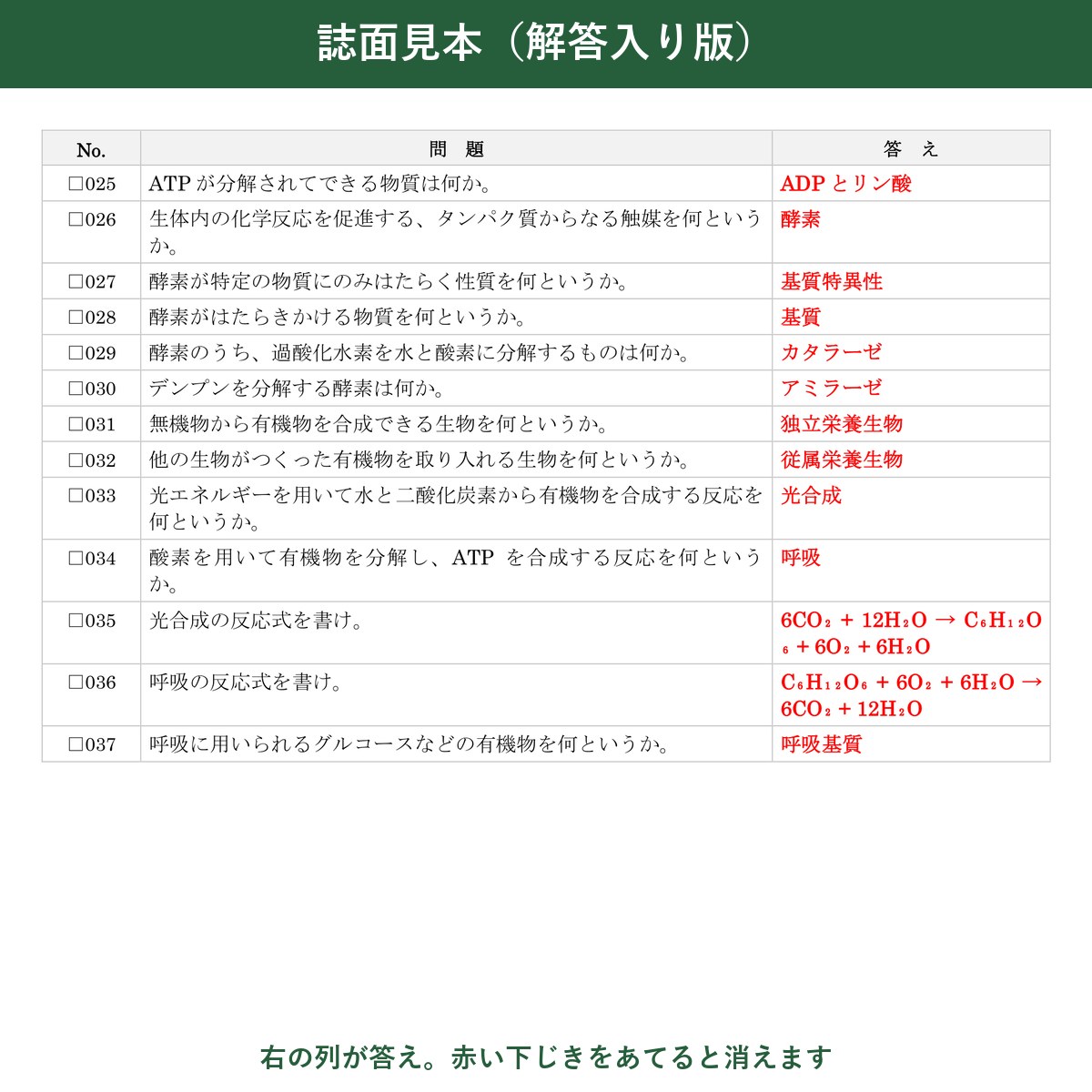 誌面見本(解答入り版)