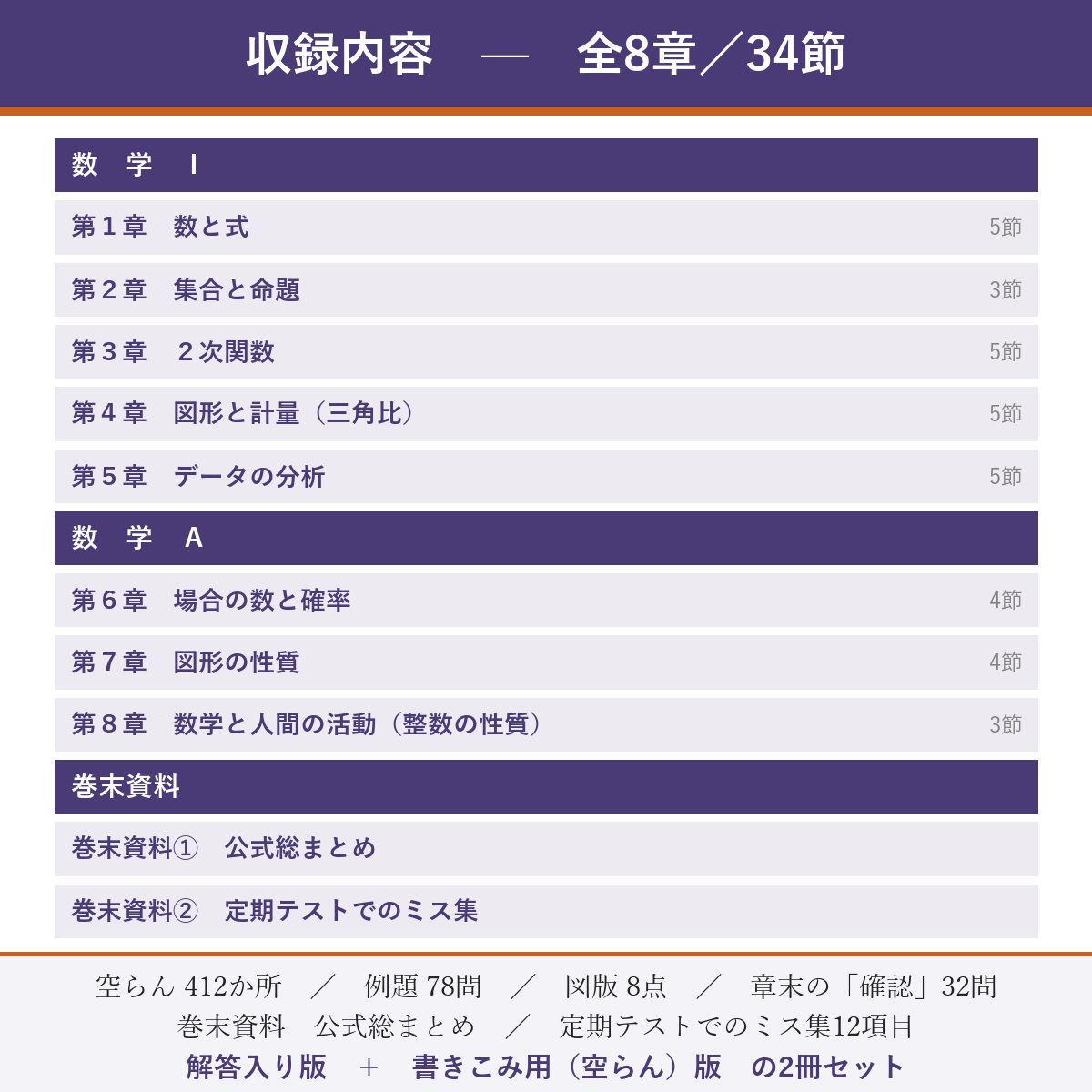 収録内容(全8章)